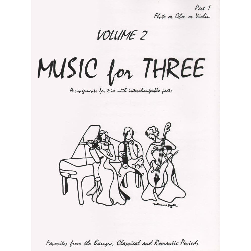 Music for Three Volume 2 Part 1 Violin, Oboe or Flute Published by Last Resort Music