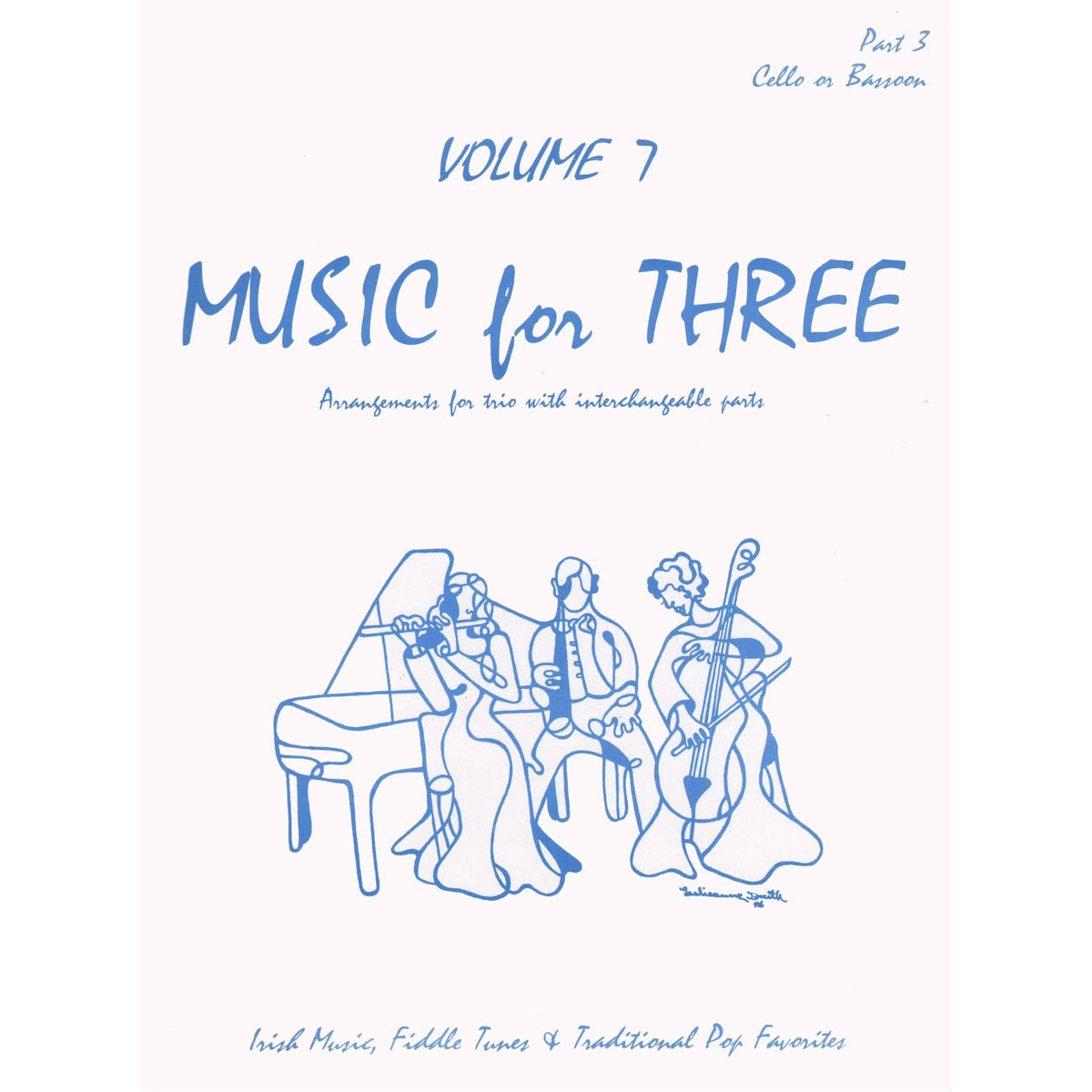 Music for Three, Volume 7, Part 3, Cello or Bassoon Published by Last Resort Music