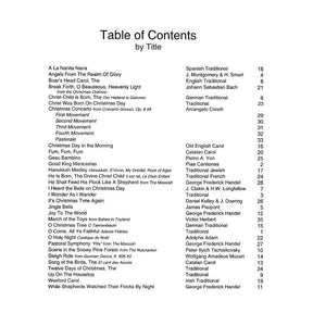 Music for Three, Christmas Score Published by Last Resort Music