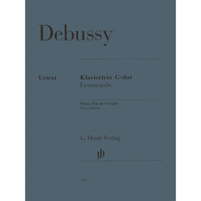 Debussy, Claude - Trio In G Major for Violin, Cello, and Piano - Edited by Ellwood Derr - G Henle Verlag URTEXT
