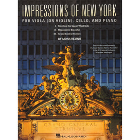 Rejino, Mona - Impressions of New York - for Viola (Violin), Cello, and Piano - Hal Leonard