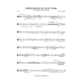 Rejino, Mona - Impressions of New York - for Viola (Violin), Cello, and Piano - Hal Leonard