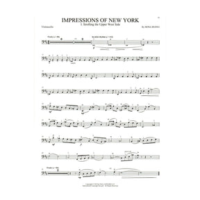 Rejino, Mona - Impressions of New York - for Viola (Violin), Cello, and Piano - Hal Leonard