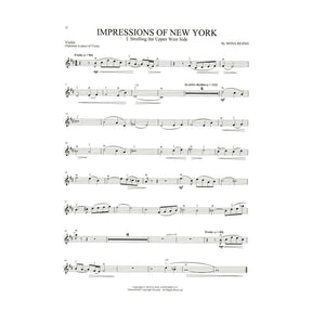 Rejino, Mona - Impressions of New York - for Viola (Violin), Cello, and Piano - Hal Leonard