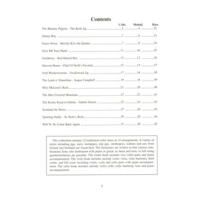 Duncan, Craig - Celtic Fiddle Tunes for Solo and Ensemble - Cello/Bass parts with Piano Accompaniment - Mel Bay Publications
