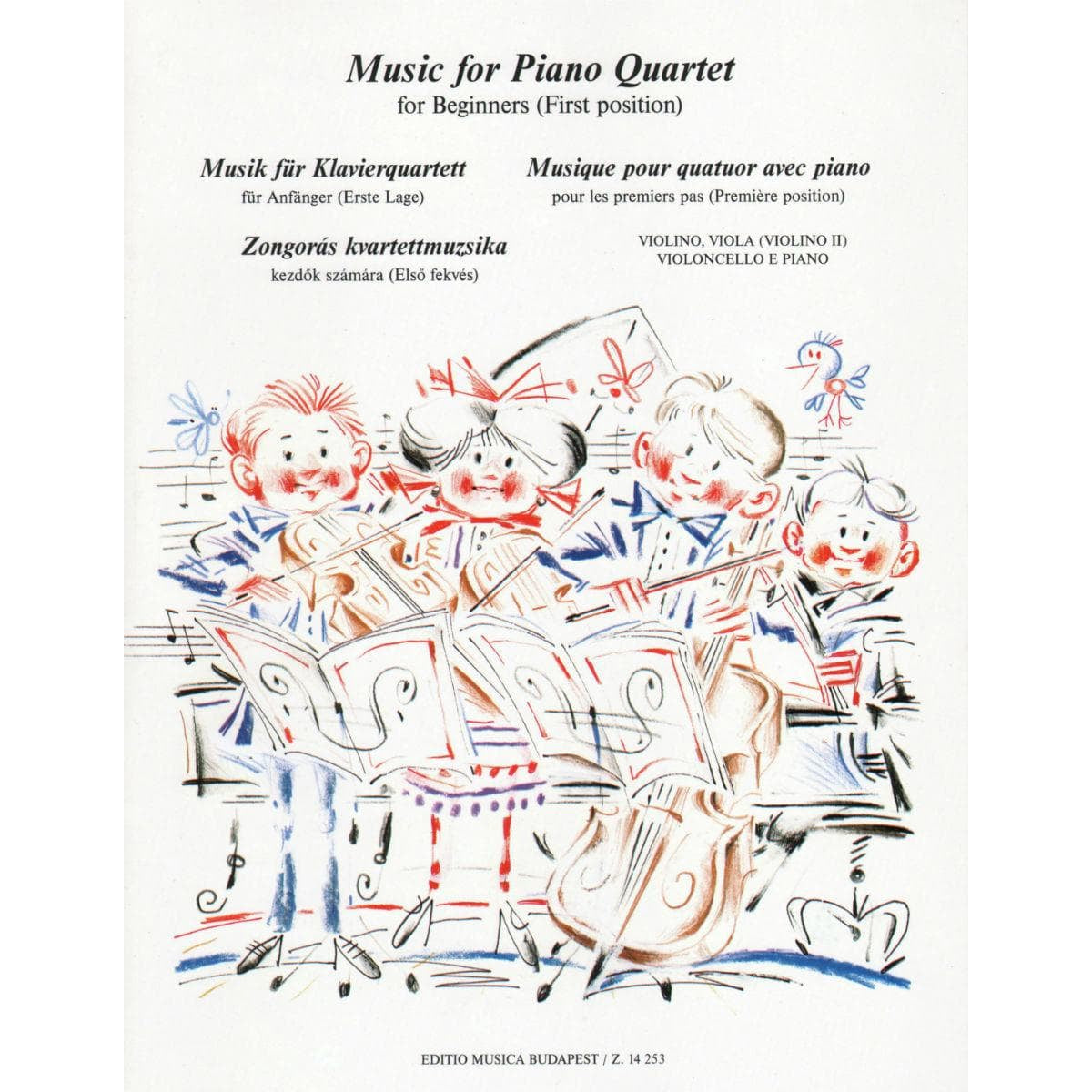 Pejtsik/Vigh - Music for Piano Quartet Violin, Viola (or Violin 2), Cello, Piano Published by Editio Musica Budapest