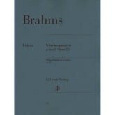 Brahms, Johannes - Piano Quartet No 1 in g minor Op 25 for Violin, Viola, Cello and Piano - Henle Verlag URTEXT Edition