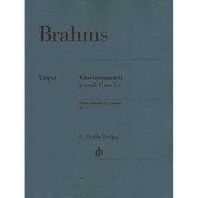 Brahms, Johannes - Piano Quartet No 1 in g minor Op 25 for Violin, Viola, Cello and Piano - Henle Verlag URTEXT Edition