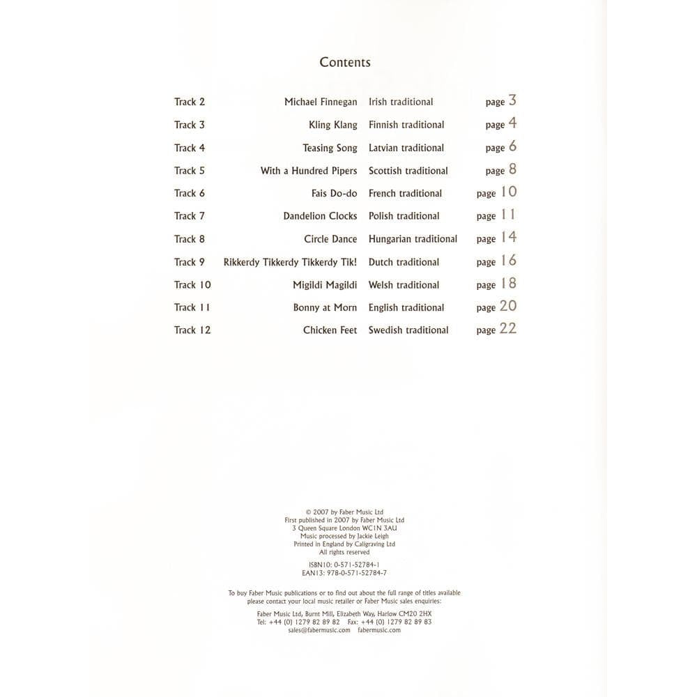 Cohen - Folk Stringfest Score and ECD of parts