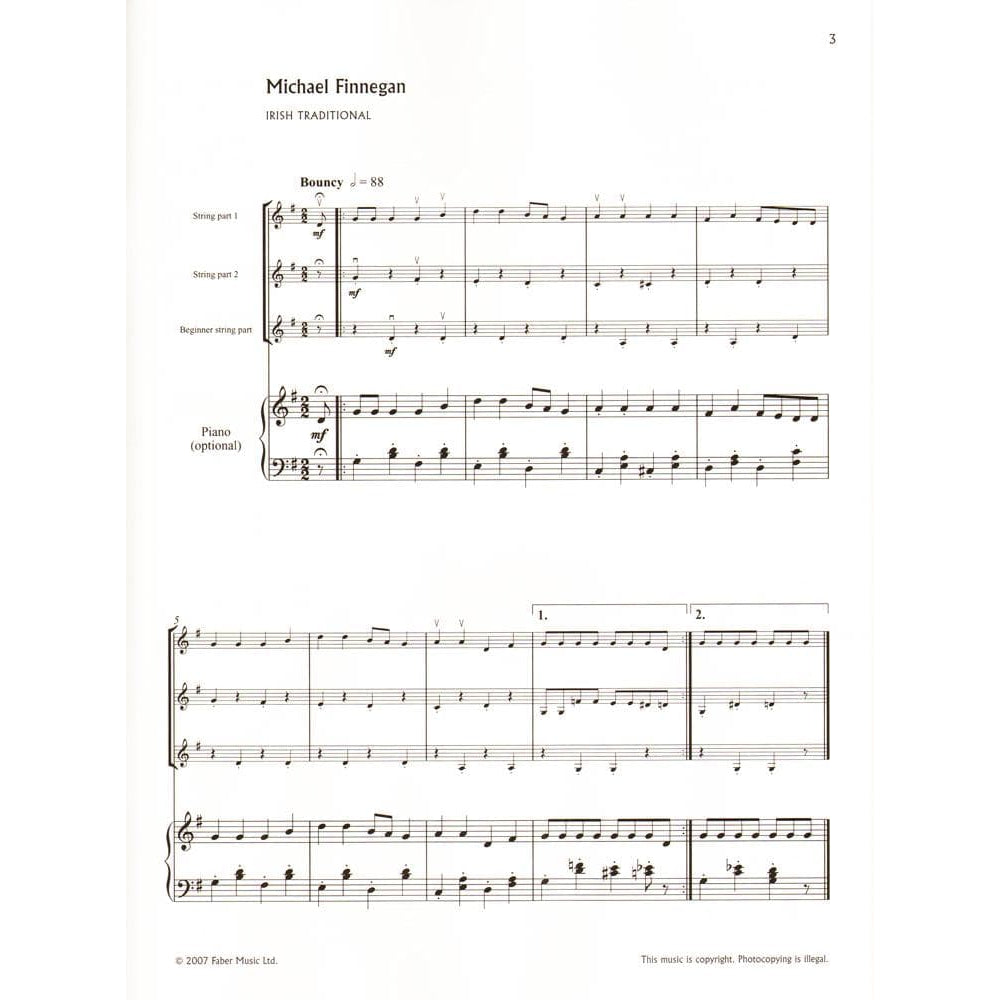 Cohen - Folk Stringfest Score and ECD of parts
