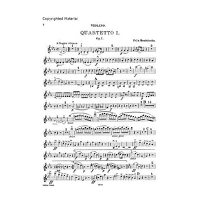 Mendelssohn, Felix - Piano Quartets, Op 1, 2 and 3 - Violin, Viola, Cello, and Piano - Edition Peters