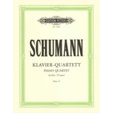 Schumann, Robert - Piano Quartet in E-flat Major, Op 47 Peters Edition