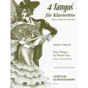 Thomas-Mifune - Four Tangos for Piano Trio, Volume 2 Published by Edition Kunzelmann