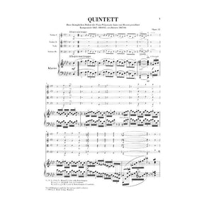 Brahms, Johannes - Piano Quintet in f minor Op 34 for Two Violins, Viola, Cello and Piano - Henle Verlag URTEXT Edition