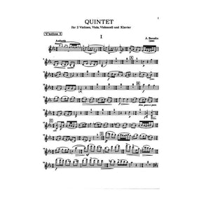 Borodin, Alexander - Piano Quintet in c minor (1862) for Two Violins, Viola, Cello and Piano - Kalmus Publication