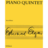 Elgar, Edward - Piano Quintet in a minor, Op 84 - Two Violins, Viola, Cello, and Piano - Novello Edition