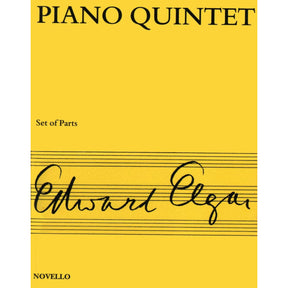 Elgar, Edward - Piano Quintet in a minor, Op 84 - Two Violins, Viola, Cello, and Piano - Novello Edition