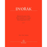 Dvorak, Antonin - Piano Quintet in A major, op. 5 - for Two Violins, Viola, Cello, and Piano - edited by Burghauser and Solc - Barenreiter URTEXT