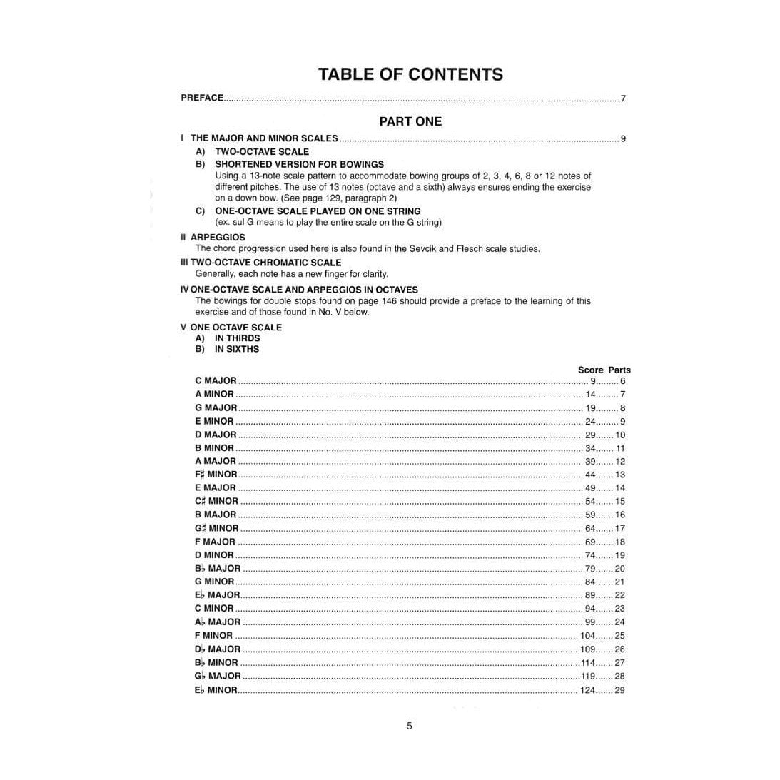Brown, Susan - Two Octave Scales and Bowings - SCORE - Tempo Press