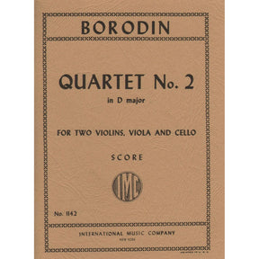 Borodin, Alexander - Quartet No 2 in D Major (1881) - Mini Score ONLY - International Edition