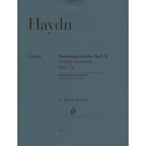 Haydn, Franz Joseph - String Quartets, Volume 10: Op 76 - edited by Horst Walter - G Henle Verlag URTEXT