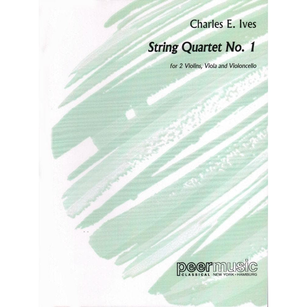 Ives, Charles -String Quartet No 1 (1896) - SCORE ONLY - Peer International Edition