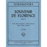 Tchaikovsky, Pyotr Ilyich - Souvenir de Florence, Op 70, Score Published by International Music Company