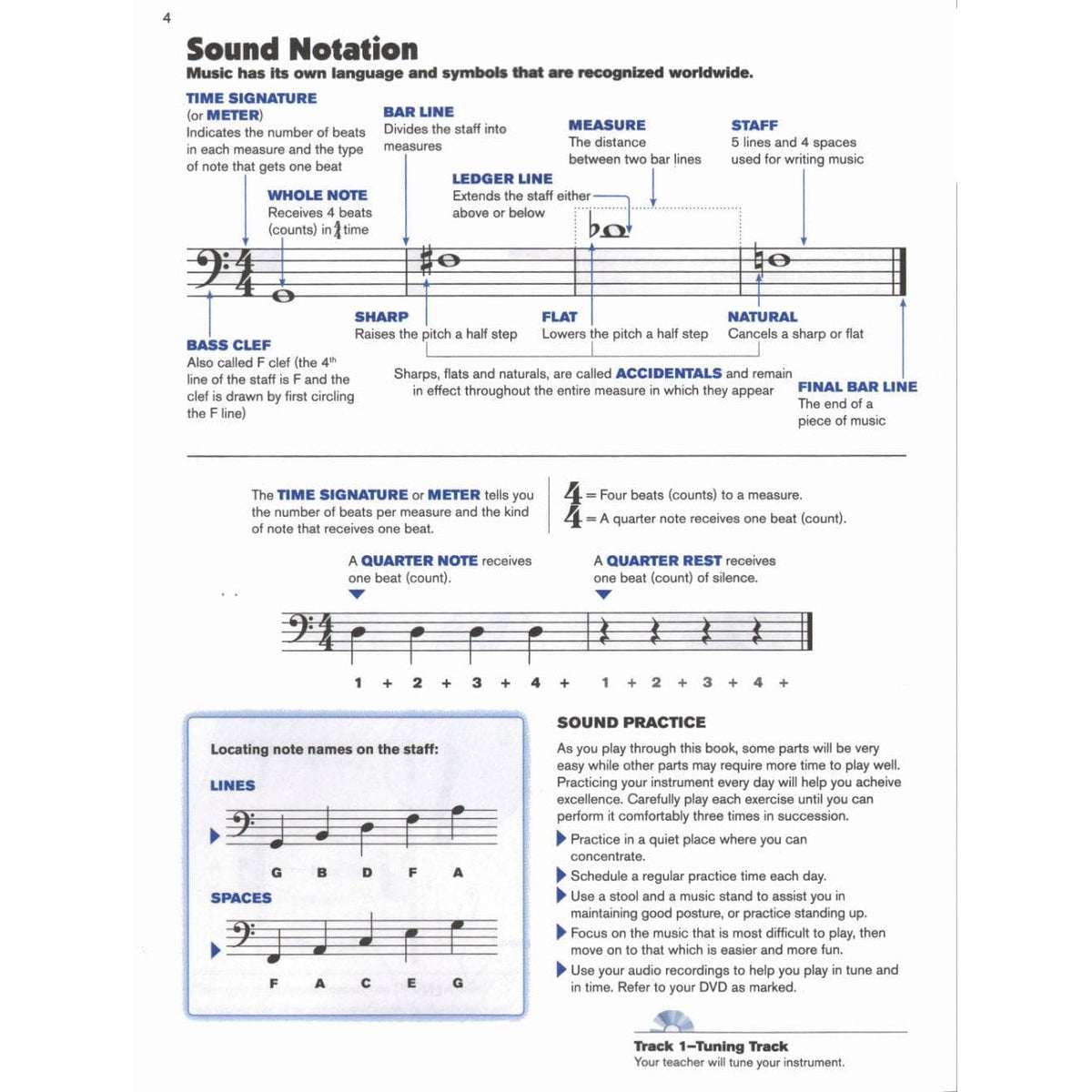 Sound Innovations for String Orchestra - Book 1 - Bass - Phillips, Boonshaft, and Sheldon - Alfred