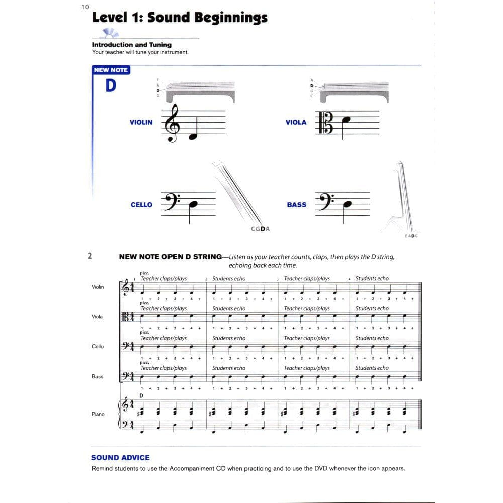 Sound Innovations for String Orchestra - Book 1 - Teacher's Score -  Phillips, Boonshaft, and Sheldon - Alfred
