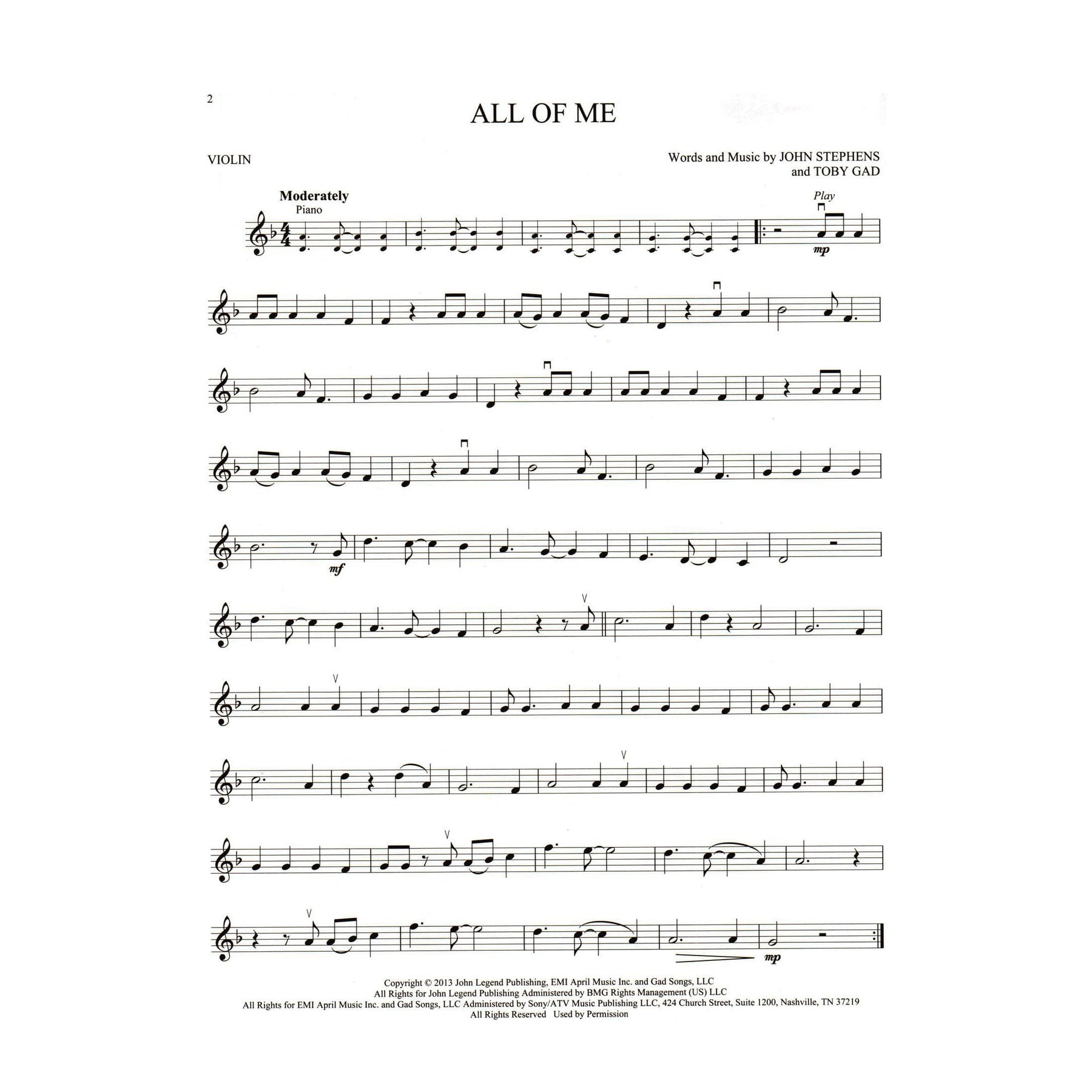 Simple Songs - 14 Well-Known Melodies - for Violin with Audio Access Included - Hal Leonard Instrumental Play-Along
