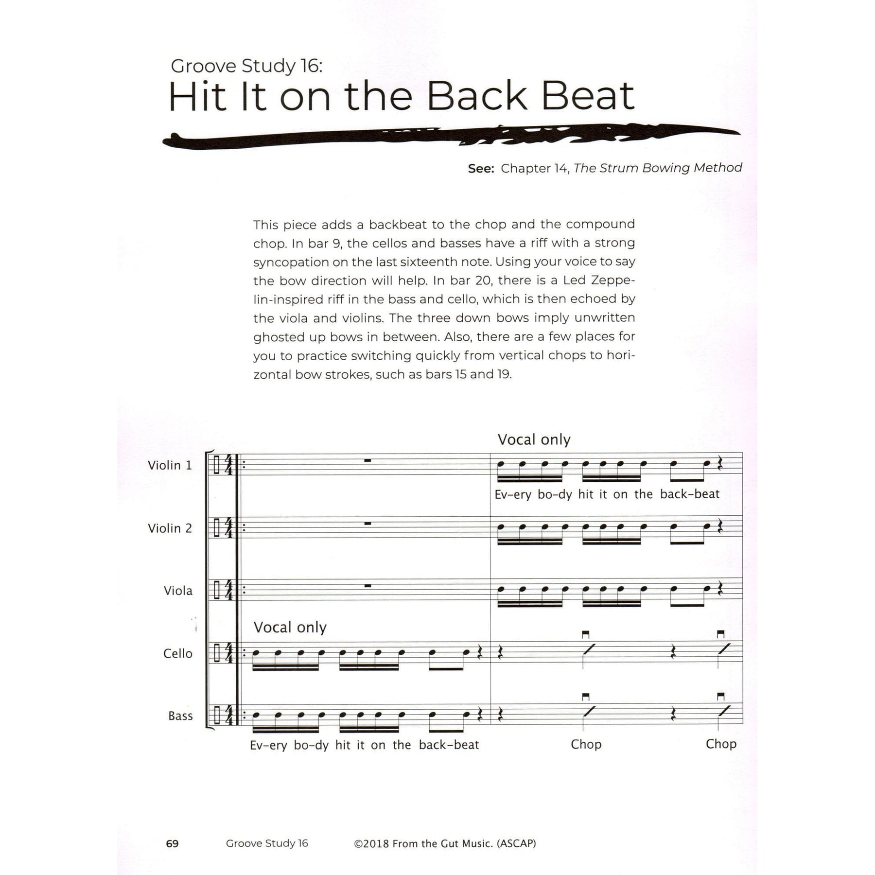 Silverman, Tracy - 22 Groove Studies for String Orchestra - Conductor's Score