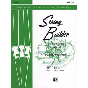 Applebaum, Samuel - String Builder - Book 1 for Viola - Belwin/Mills Publication
