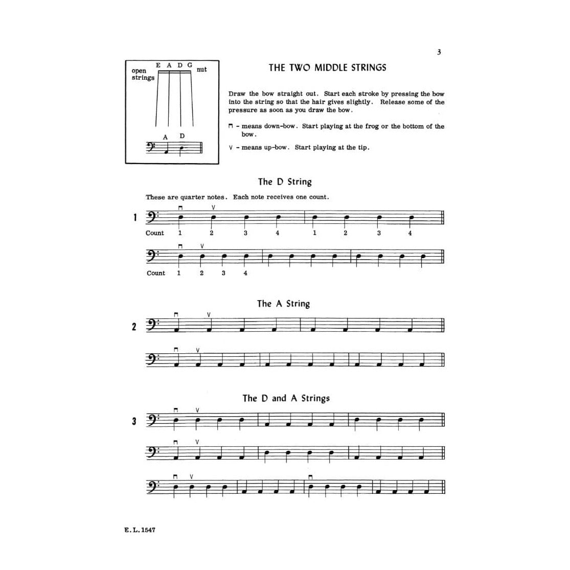 Applebaum, Samuel - String Builder - Book 1 for Double Bass - Belwin/Mills Publication