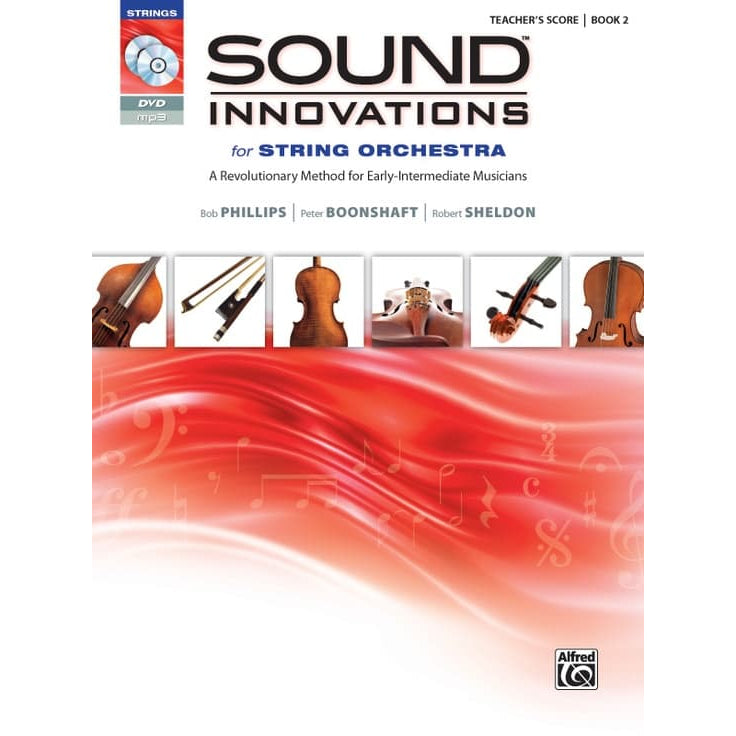 Sound Innovations for String Orchestra - Book 2 - Teacher's Score - Book/CD/DVD - Phillips, Boonshaft, and Sheldon - Alfred