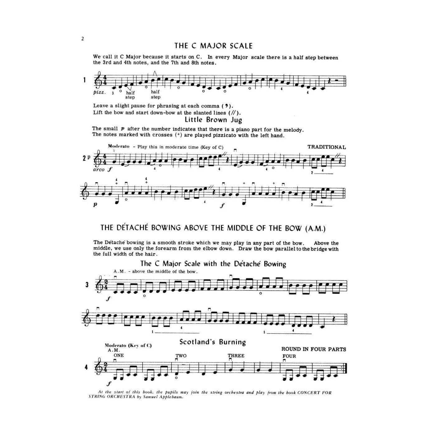 Applebaum, Samuel - String Builder - Book 2 for Violin - Belwin/Mills Publication