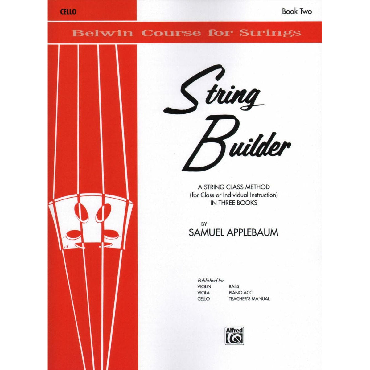 Applebaum, Samuel - String Builder - Book 2 for Cello - Belwin/Mills Publication
