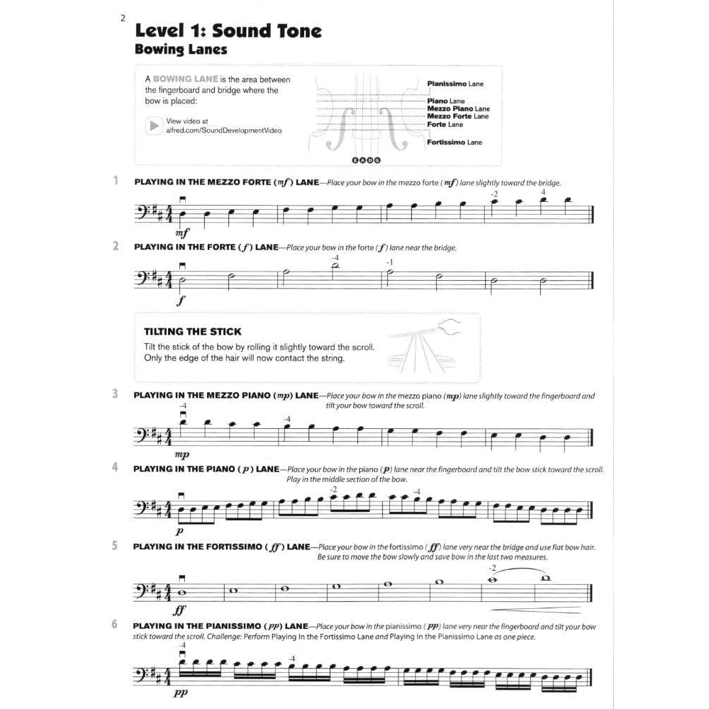 Sound Innovations - Sound Development - Intermediate String Orchestra - Bass - Phillips and Moss - Alfred