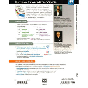 Sound Innovations - Sound Development - Advanced String Orchestra - Violin - Phillips and Moss - Alfred