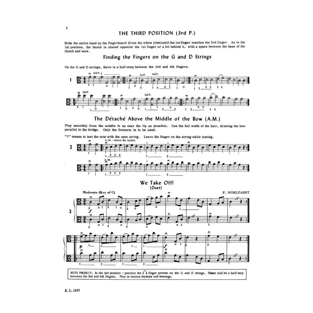 Applebaum, Samuel - String Builder - Book 3 for Viola - Belwin/Mills Publication