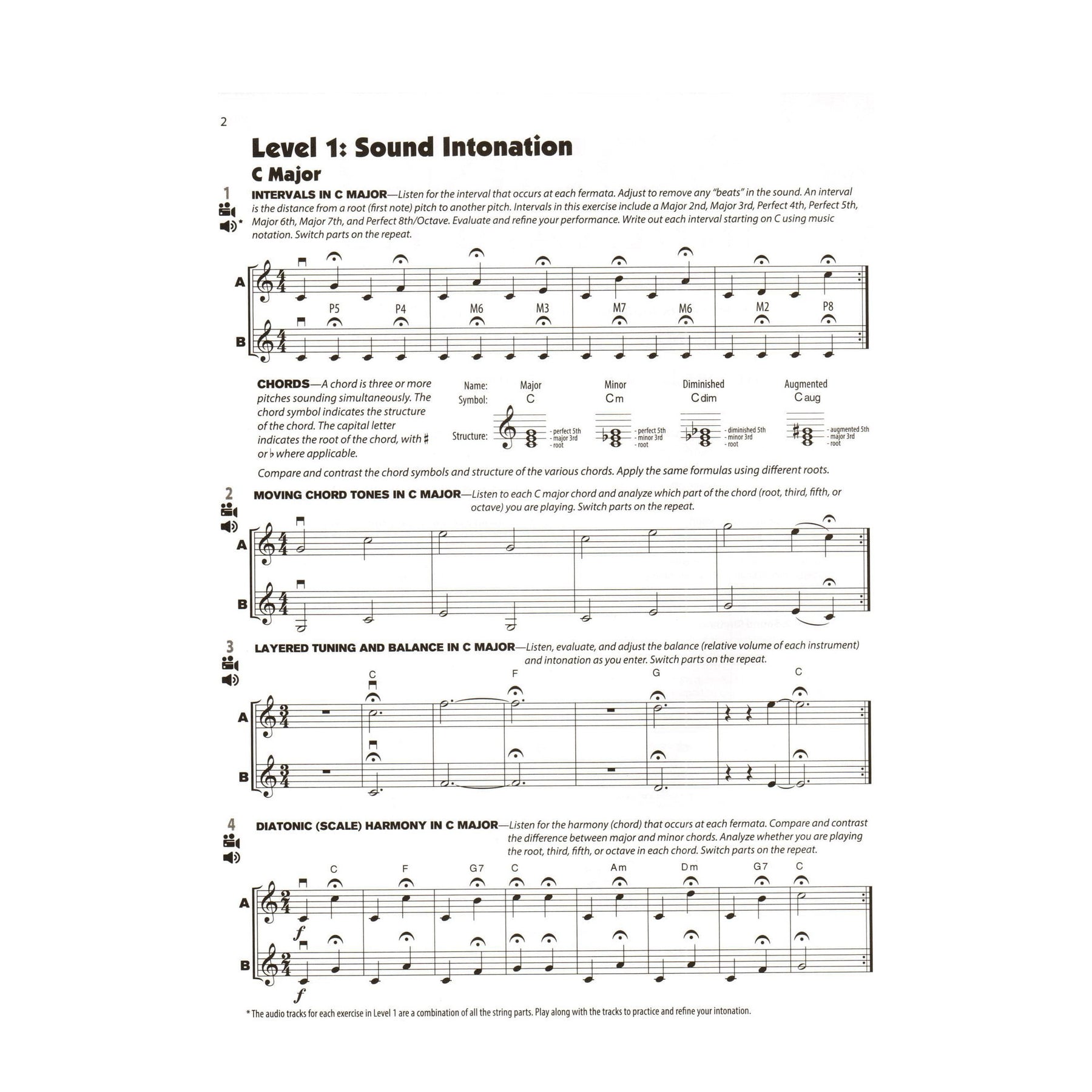 Sound Innovations - Creative Warm-Ups - for Violin - Intermediate String Orchestra Method by Phillips, Moss, Turner, Benham - Alfred