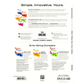 Sound Innovations - Creative Warm-Ups - for Violin - Intermediate String Orchestra Method by Phillips, Moss, Turner, Benham - Alfred