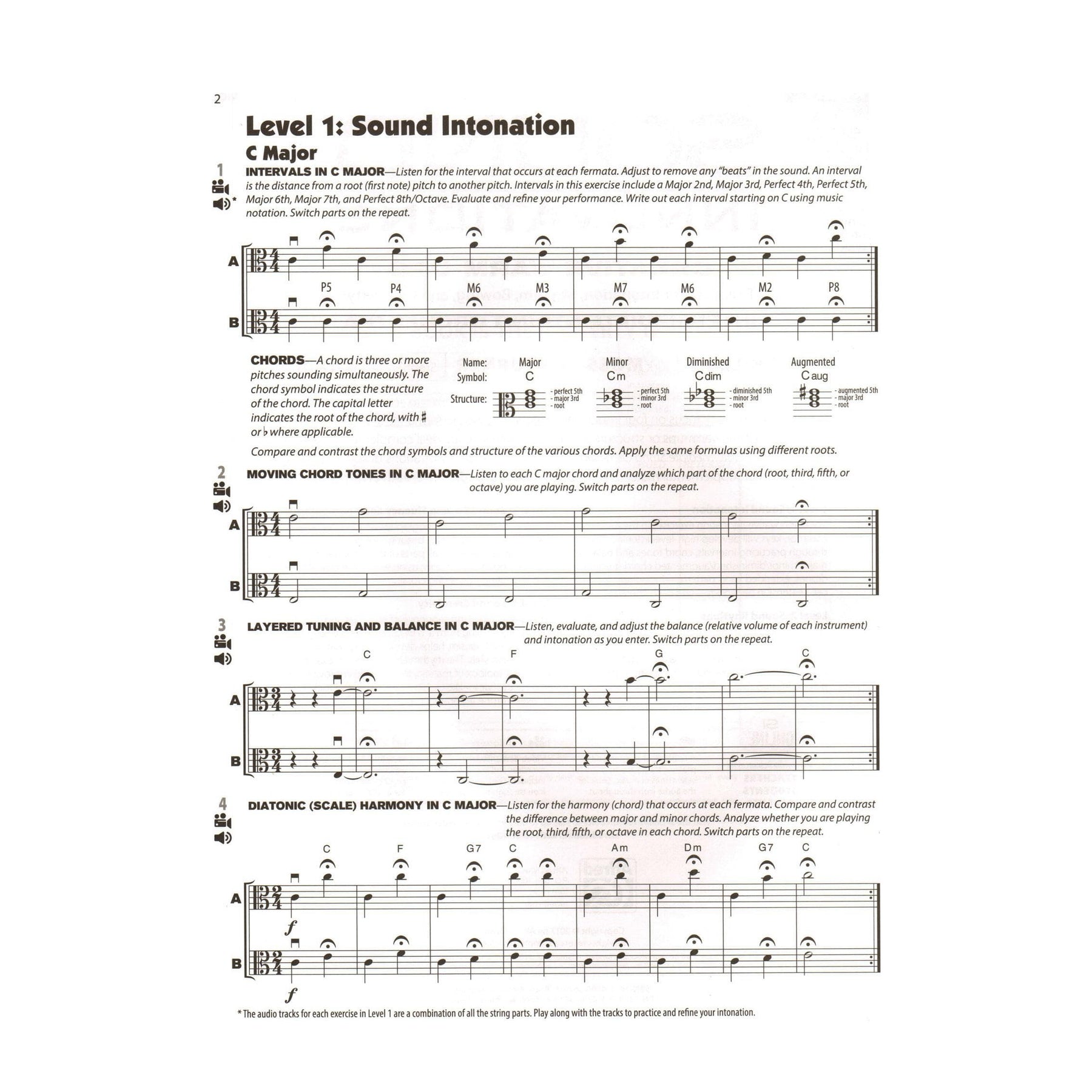 Sound Innovations - Creative Warm-Ups - for Viola - Intermediate String Orchestra Method by Phillips, Moss, Turner, Benham - Alfred