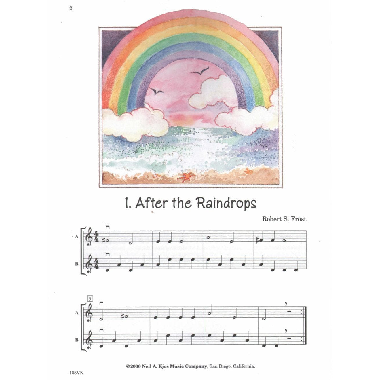 Frost, Robert S - First Things First: Elementary Level Ensembles - Violin - Neil A Kjos Music Co