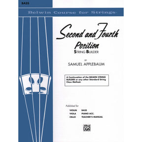 Applebaum, Samuel -2nd and 4th Position String Builder for Double Bass - Belwin/Mills Publication