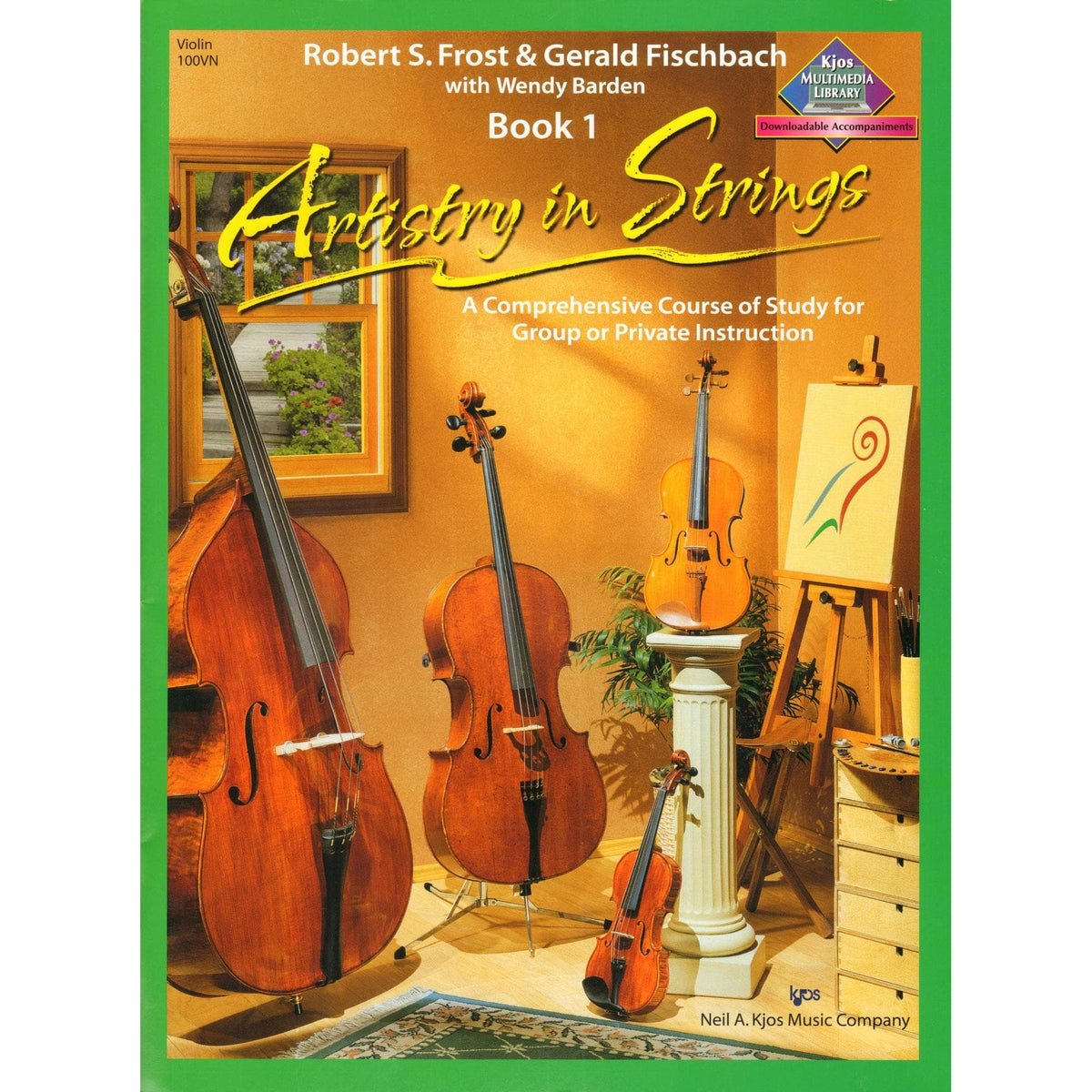 Frost/Fischbach/Barden - Artistry in Strings, Book 1 - Violin - w/Online Media Access - Neil A Kjos Music Co