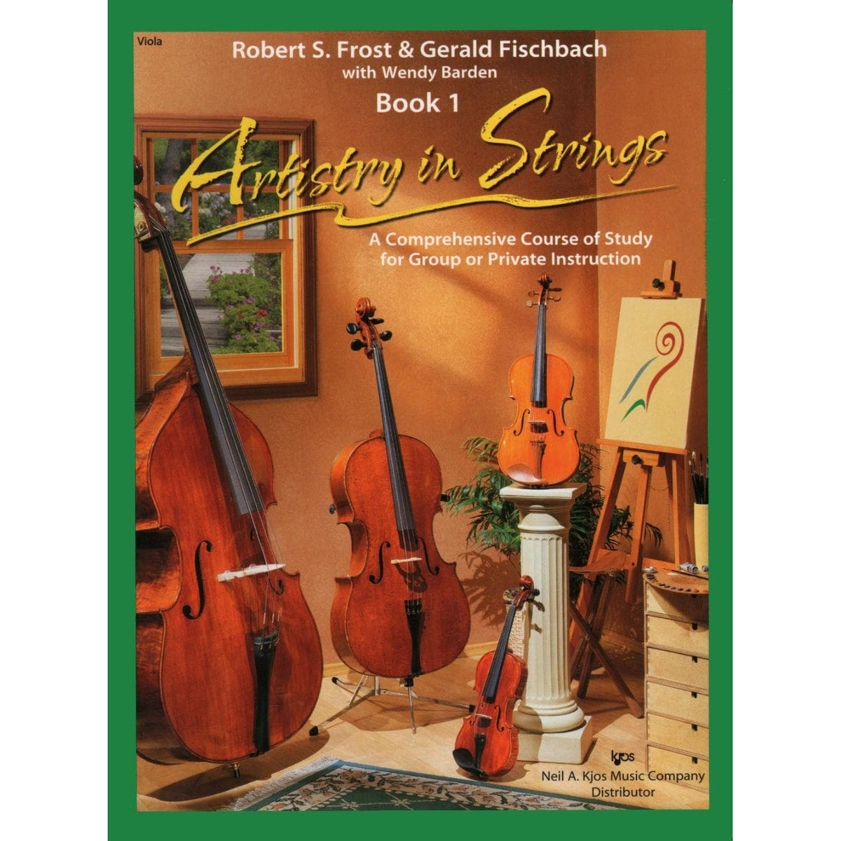 Frost/Fischbach/Barden - Artistry in Strings, Book 1 - Viola - Book/CD set - Neil A Kjos Music Co