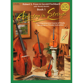 Frost/Fischbach/Barden - Artistry in Strings, Book 1 - Bass (Low Position) - Book/2-CD set - Neil A Kjos Music Co