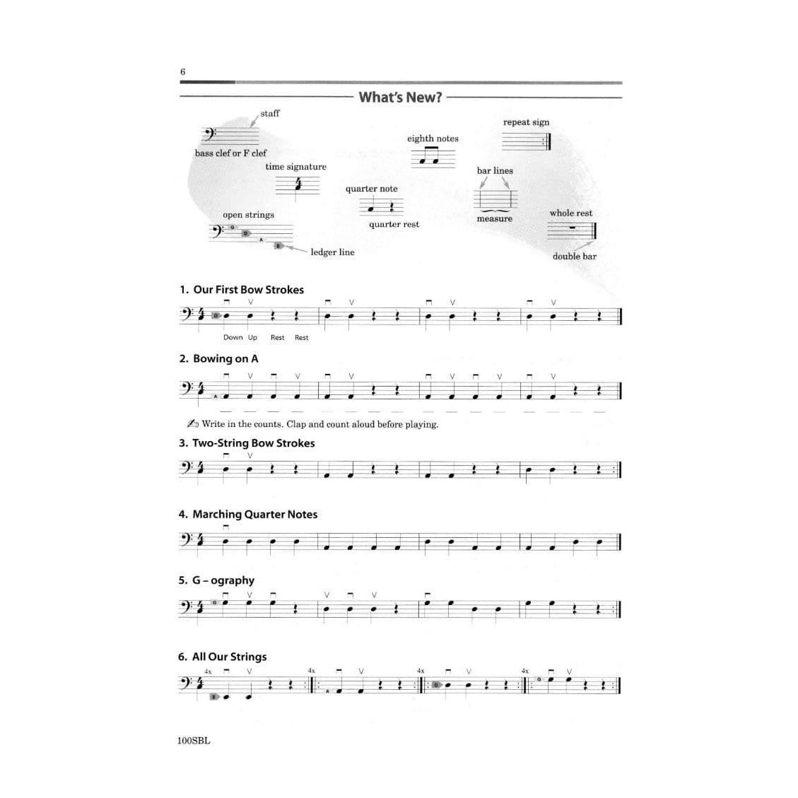 Frost/Fischbach/Barden - Artistry in Strings, Book 1 - Bass (Low Position) - Book/2-CD set - Neil A Kjos Music Co