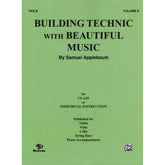 Applebaum, Samuel - Building Technique With Beautiful Music Volume 2 for Viola - Belwin/Mills Publication