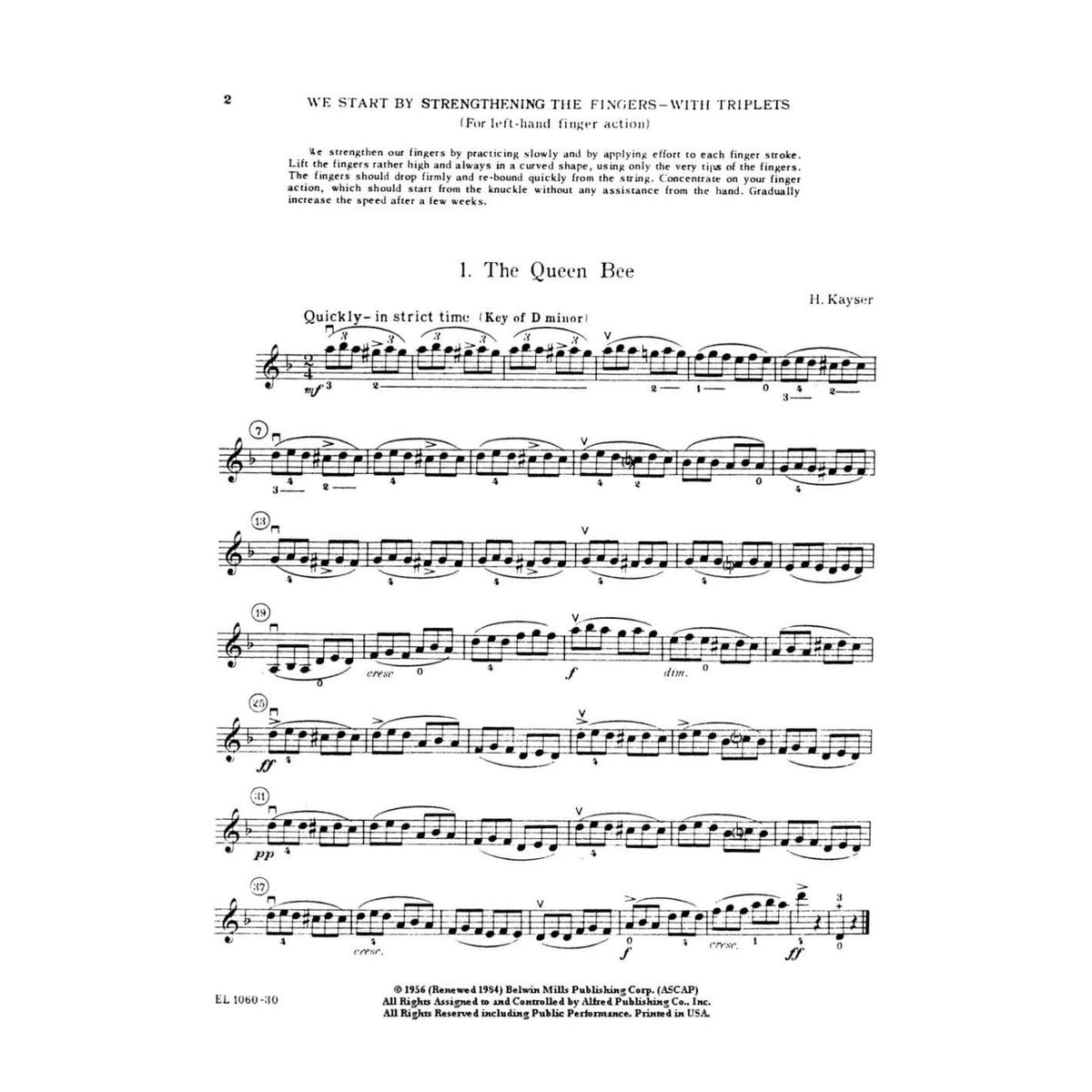 Applebaum, Samuel - Building Technique With Beautiful Music - Book 4 for Violin - Belwin/Mills Publication